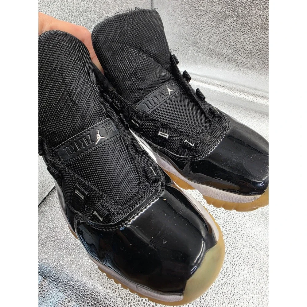 Jordan 11 Retro Jubilee 25th Anniversary Black White Gum CT8012-011‎ Mens 7 O2